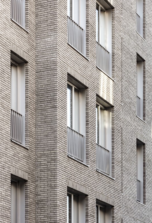 Apartment Building in Paris / CoBe Architecture & Paysage - Exterior Photography, Brick, Facade