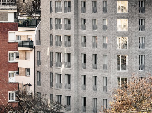 Apartment Building in Paris / CoBe Architecture & Paysage - Exterior Photography, Facade