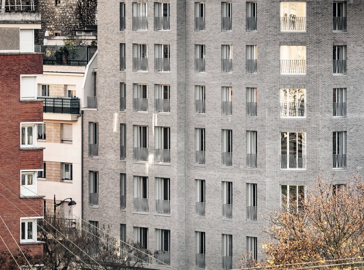 Apartment Building in Paris / CoBe Architecture & Paysage - Exterior Photography, Windows, Facade