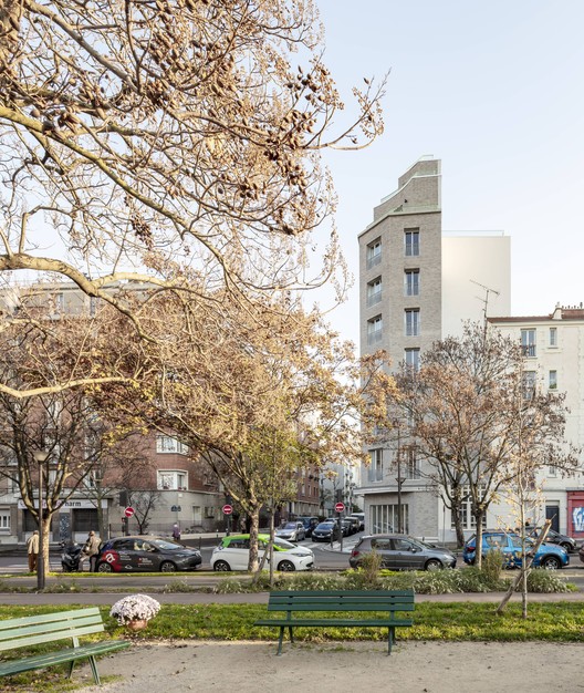 Apartment Building in Paris / CoBe Architecture & Paysage - Exterior Photography, Windows