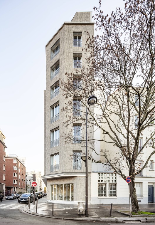 Apartment Building in Paris / CoBe Architecture & Paysage - Exterior Photography, Windows, Facade