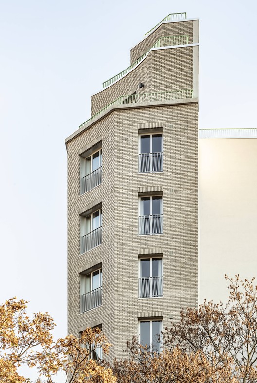 Apartment Building in Paris / CoBe Architecture & Paysage - Exterior Photography, Facade