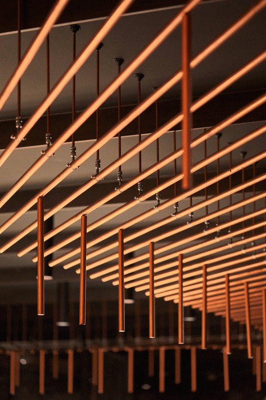 Tasting Room for Master Blenders / Elluin Duolé Gillon architecture - Interior Photography, Beam