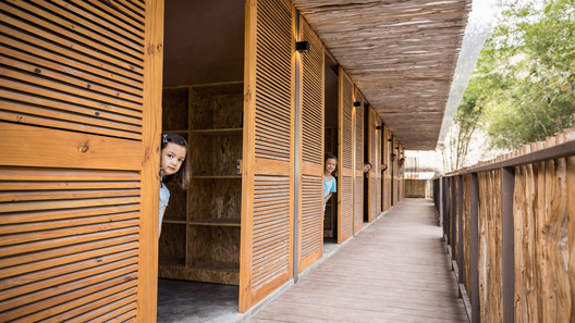 HippoFarm Bioclimatic Dormitories / T3 ARCHITECTS HippoFarm Bioclimatic Dormitories / T3 ARCHITECTS - Interior Photography, Wood