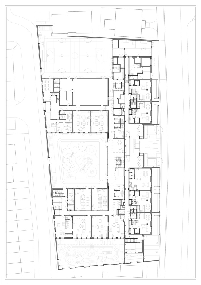 画廊 伦敦Tiger Way学校 / Hawkins\Brown - 23