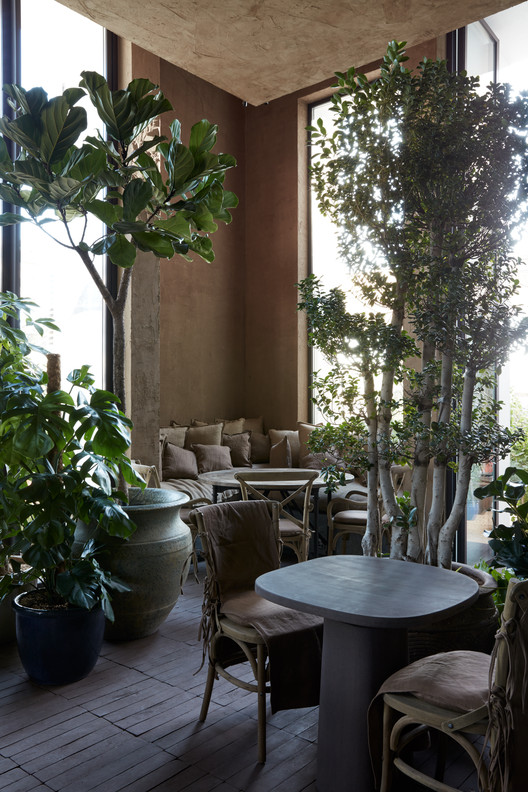 Terra / BONE - Exterior Photography, Restaurant & Bar Interiors, Garden, Column, Table, Chair