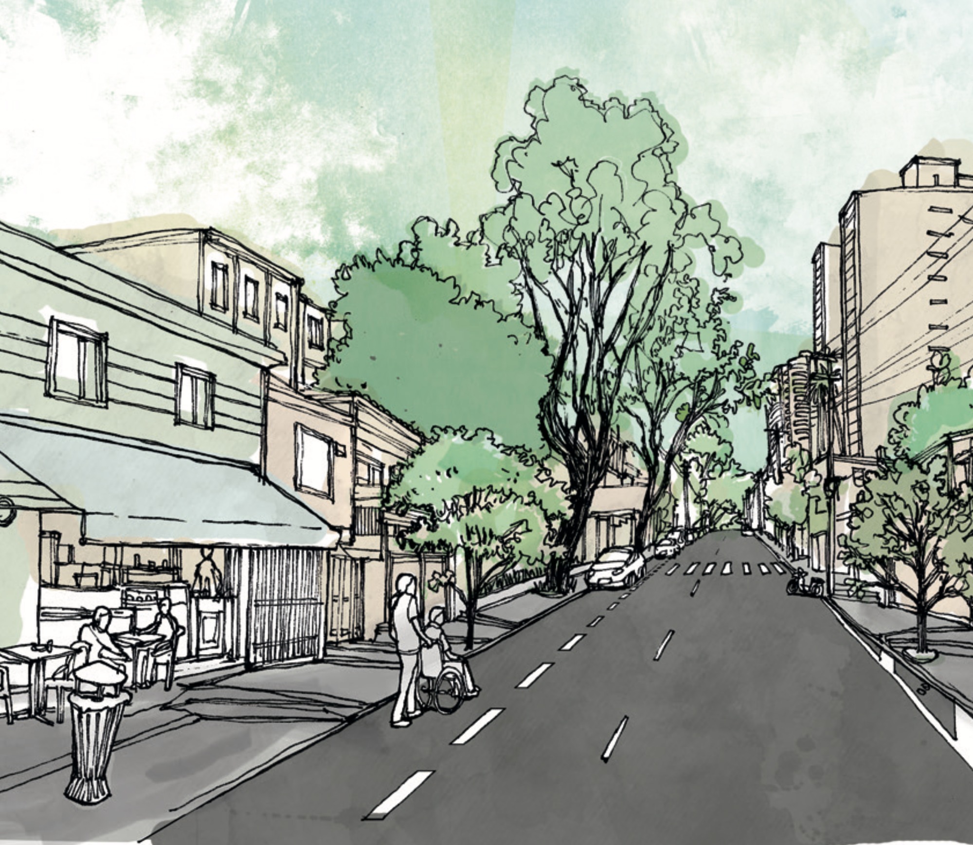 Desenho De Urbanização