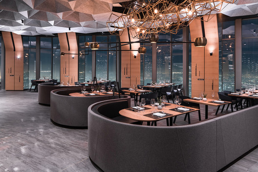 71 Above Restaurant / Tag Front Architects - Interior Photography, Table, Chair
