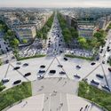 巴黎公布远期香榭丽舍大街改造计划，还市民一个都市花园 - Image 3 of 4