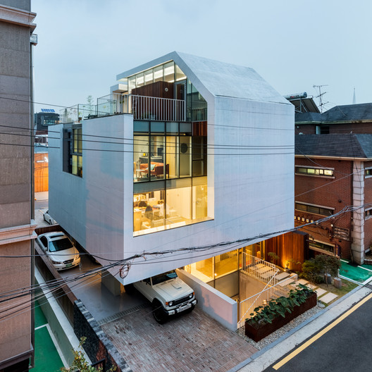 Querencia Neighborhood Facility / L'eau Design + Dongjin Kim (Hongik University) - Exterior Photography, Facade