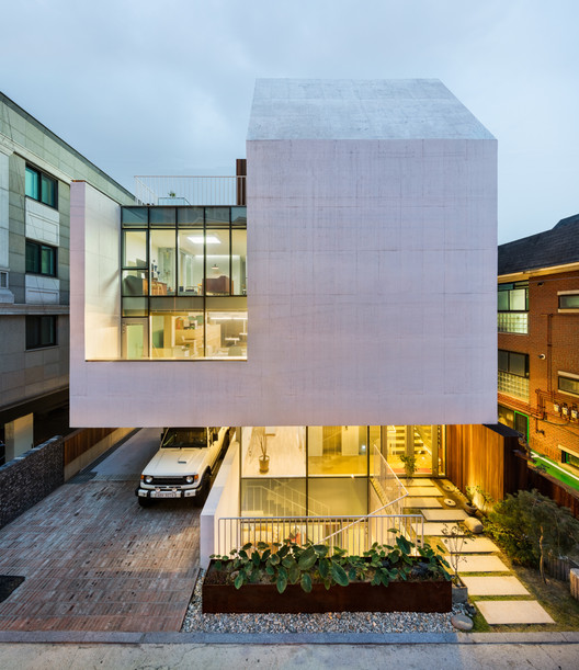 Querencia Neighborhood Facility / L'eau Design + Dongjin Kim (Hongik University) - Exterior Photography, Facade
