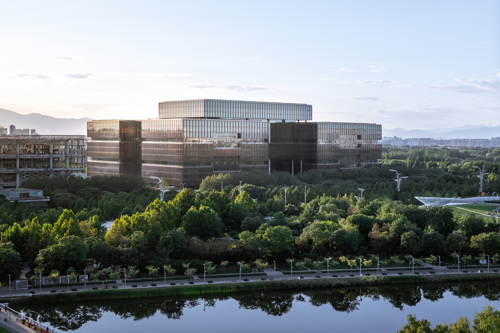 Asia Financial Center Aiib Headquarters Gmp Thad Archdaily