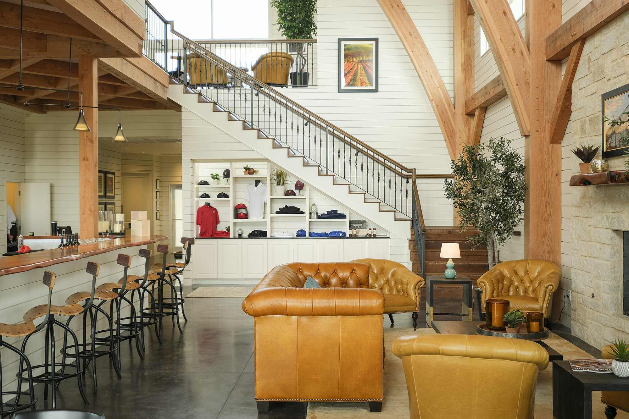 Gallery of Augusta Vin Winery / Texas Timber Frames - 16