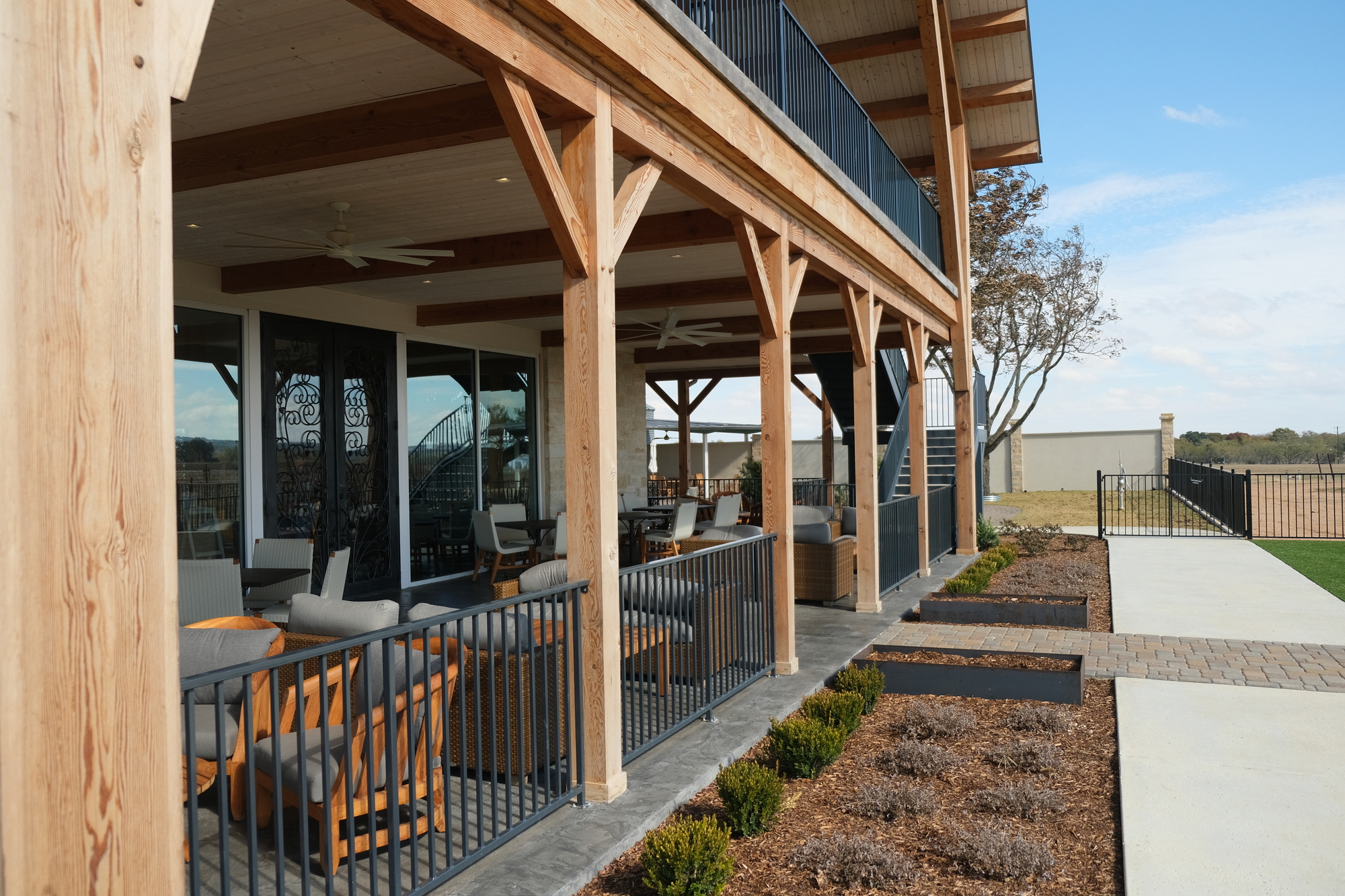 Gallery of Augusta Vin Winery / Texas Timber Frames - 14