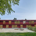KiTa im Park Daycare Center / Birk Heilmeyer und Frenzel Architekten - Exterior Photography, Day Care, Garden, Facade