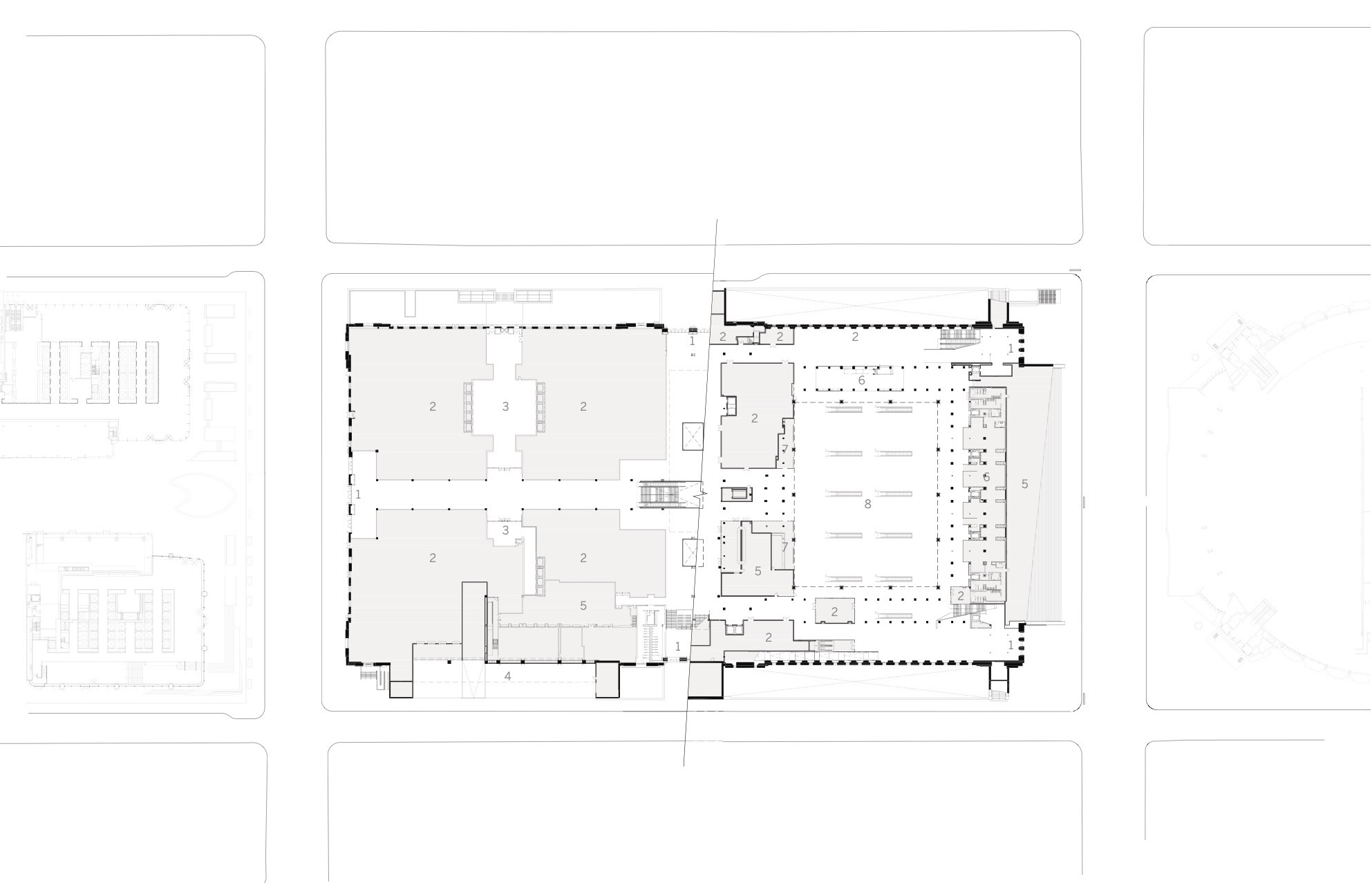Moynihan Train Hall Map Gallery Of Moynihan Train Hall / Som - 50
