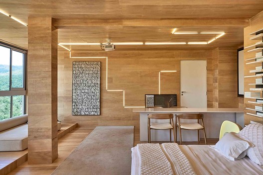 Neurosensory Suite / Piacesi Arquitetos Associados - Interior Photography, Bedroom, Wood, Shelving