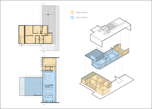 Functional Diagrams: Programmatic Organization Strategies in Houses in Argentina Functional Diagrams: Programmatic Organization Strategies in Houses in Argentina - Image 8 of 21