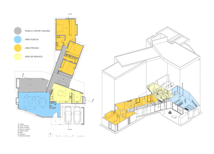 Esquemas funcionales: estrategias de organización programática en casas de Argentina - Más Imágenes