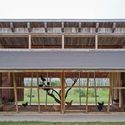 Næra Hotel, Chicken Coop / Leeko Studio - Exterior Photography, Animal Shelter, Beam, Facade