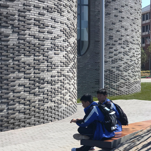 建瓯一中两馆 / 天华建筑创作工作室 - 建筑图, 砖