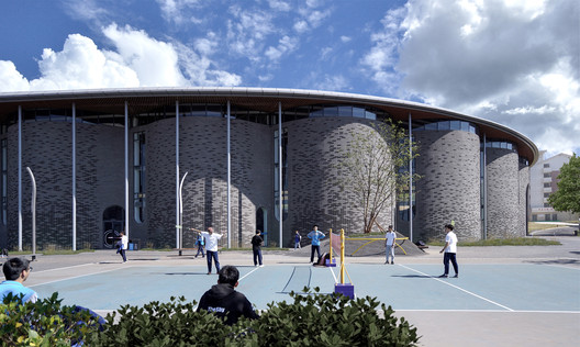 建瓯一中两馆 / 天华建筑创作工作室 - 建筑图, 表皮