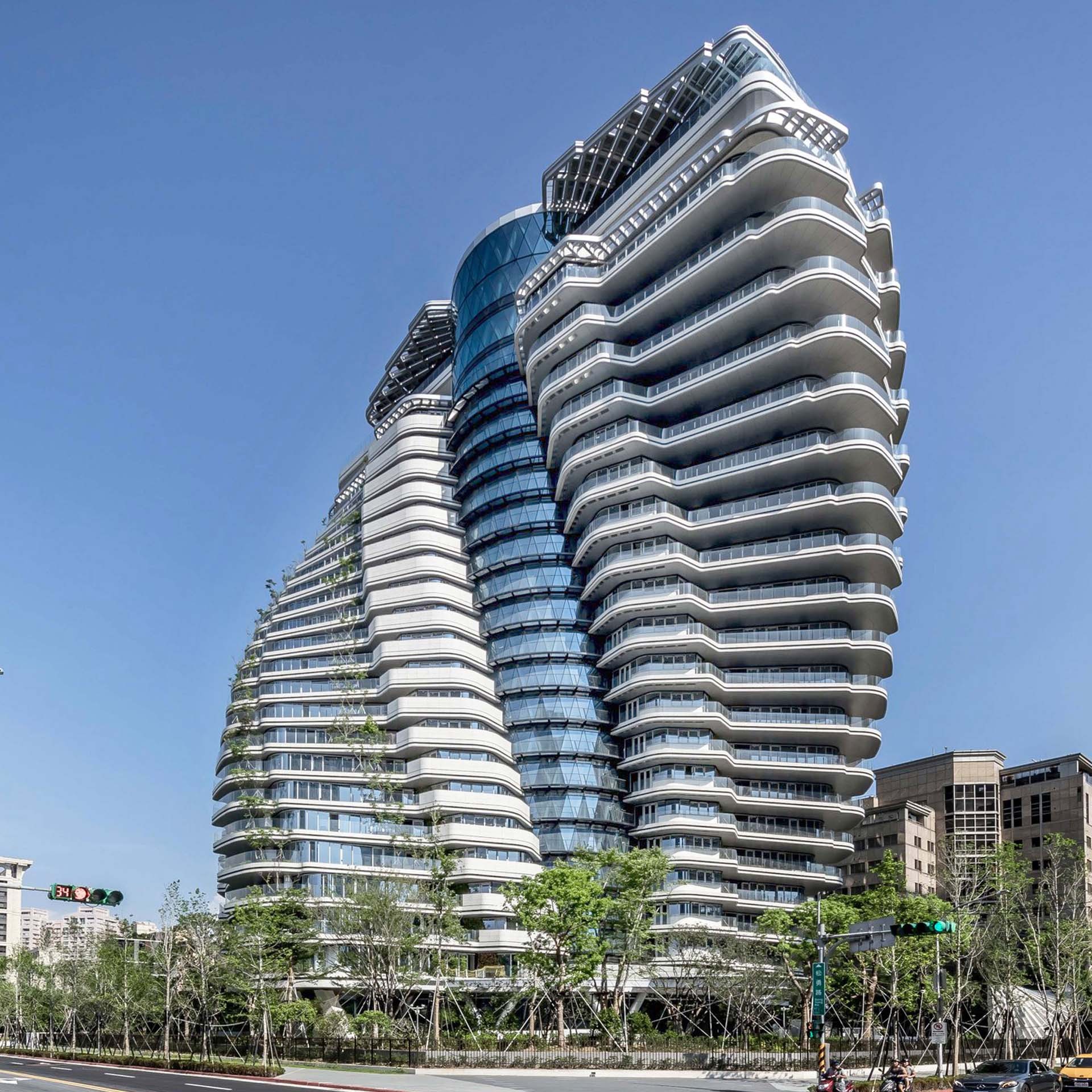 画廊陶朱隐园，垂直森林生态住宅/ Vincent Callebaut