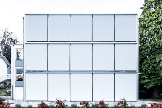 坡地上的玻璃宅 / Aretz Dürr Architektur - 建筑图, 表皮