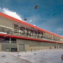 Johan Cruyff Stadium / Batlleiroig - Exterior Photography, Football Stadium, Facade