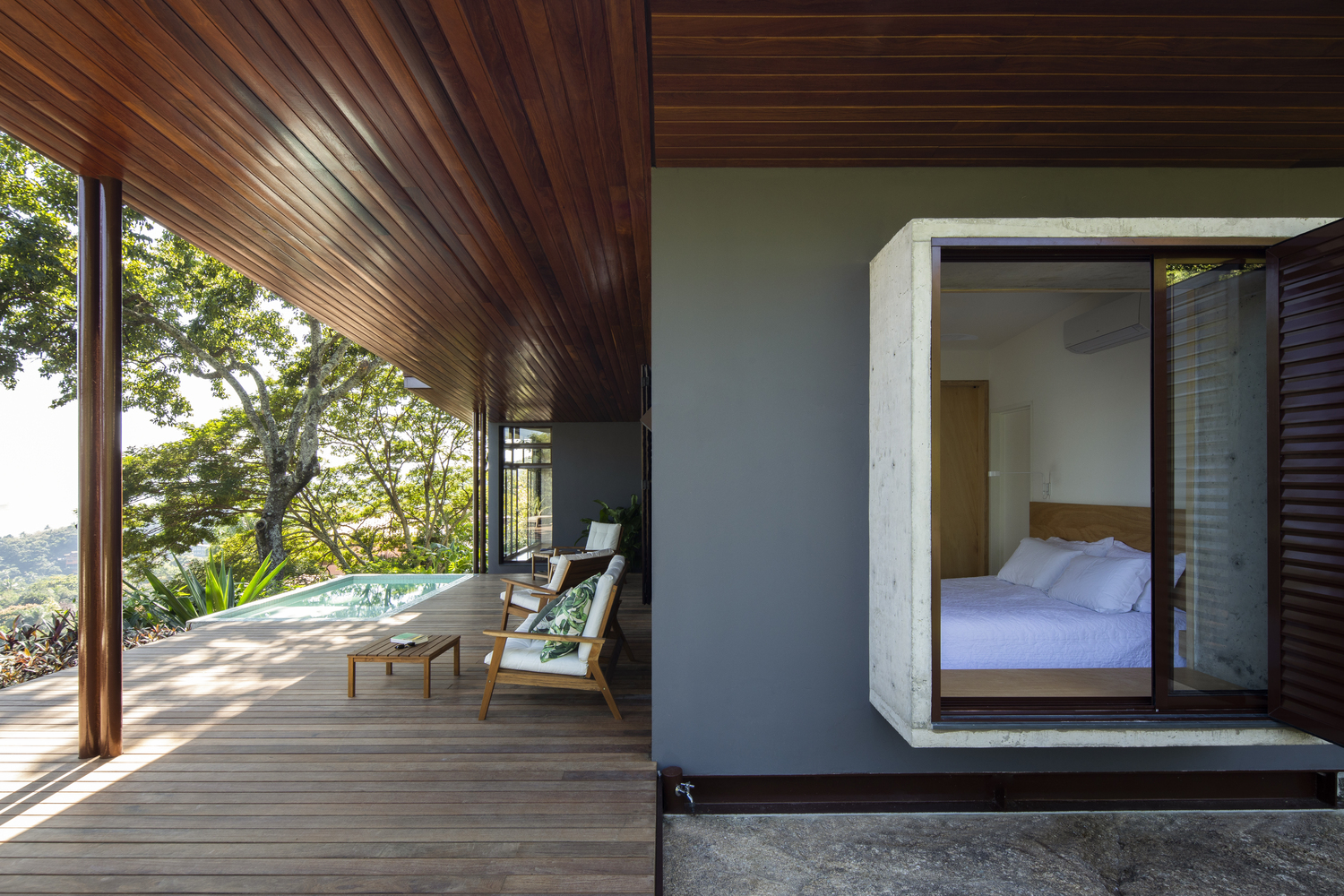 Casa da Pedra / Estúdio Minke - Fotografia de Interiores, Dormitório