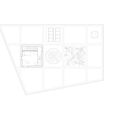 Studioninedots Villa Fifty Fifty Floorplan  1 - Villa Fifty-Fifty / Studioninedots: Đưa &aacute;nh s&aacute;ng v&agrave; c&acirc;y xanh v&agrave;o trong nh&agrave; một c&aacute;ch tự nhi&ecirc;n