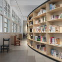 Design Movement on Campus - Lan-Tian Elementary School / Studio In2 - Interior Photography, Closet, Shelving, Windows