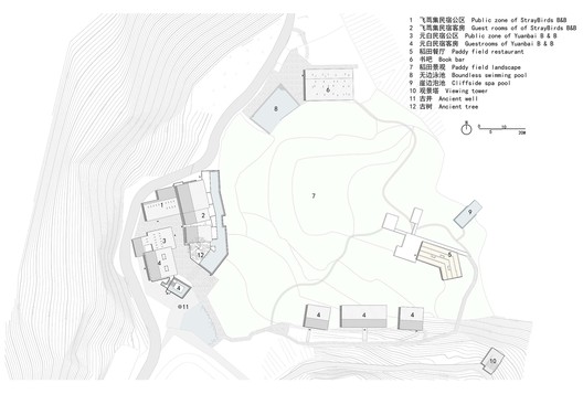 Hotel Dianjiang Bagu·Suji / 3andwich Design / He Wei Studio Hotel Dianjiang Bagu·Suji / 3andwich Design / He Wei Studio - Imagem 24 de 33
