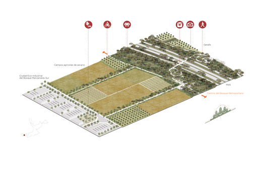 Madrid Metropolitan Forest: 5 Projects Will Combine to Create a 75-Kilometer Green Corridor Madrid Metropolitan Forest: 5 Projects Will Combine to Create a 75-Kilometer Green Corridor - Image 37 of 62