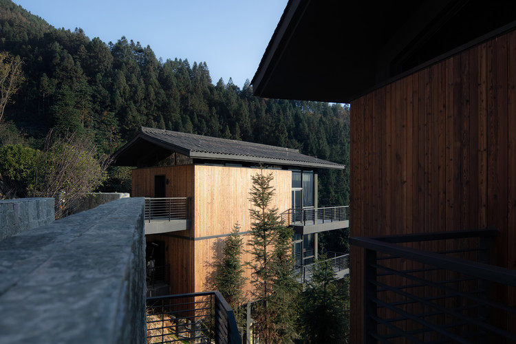 Guizhou Longtang Targeted Poverty Alleviation Project / gad·line+ studio - Exterior Photography, Windows, Facade, Forest