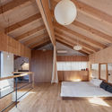 今伊势之家，层次天窗 / 川本达也建筑设计事务所 - 室内图, 独立住宅, 卧室, 梁
