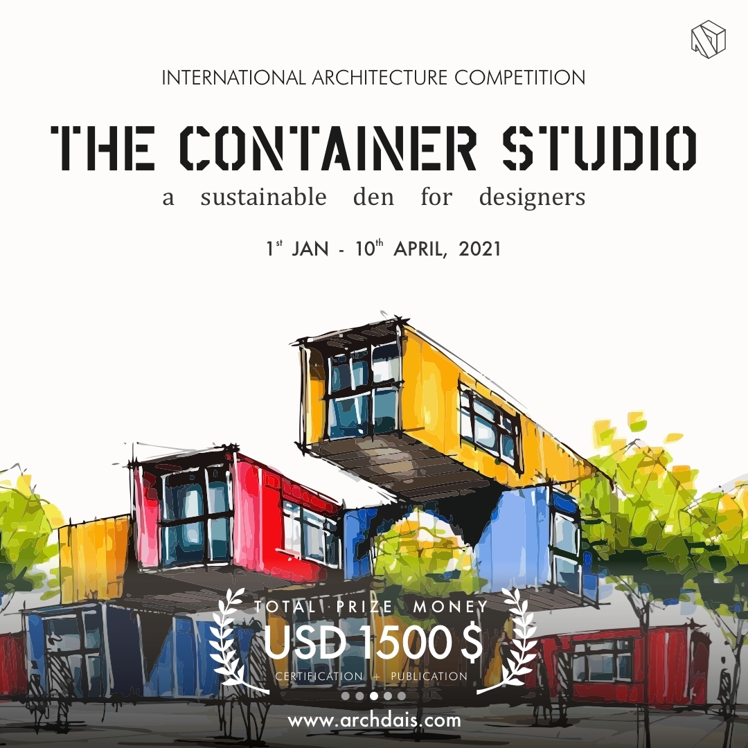 THE CONTAINER STUDIO - A Sustainable Den for designers | ArchDaily