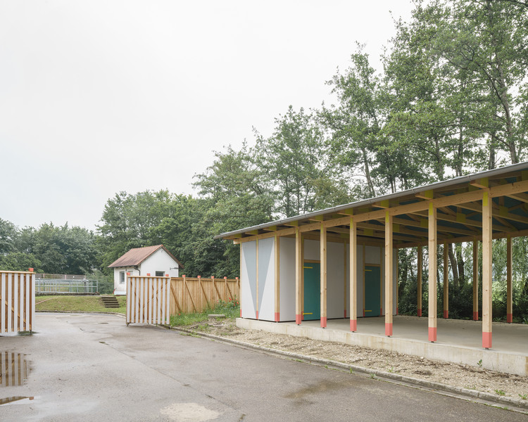 Erkläranlage Pavilion / Max Otto Zitzelsberger Architekt BDA - Exterior Photography, Beam