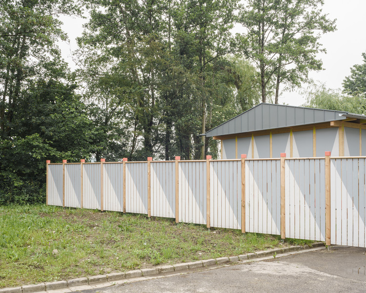 Erkläranlage Pavilion / Max Otto Zitzelsberger Architekt BDA - Exterior Photography, Fence