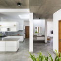 White Skube House / Srijit Srinivas Architects - Interior Photography, Houses, Kitchen, Countertop, Sink, Chair