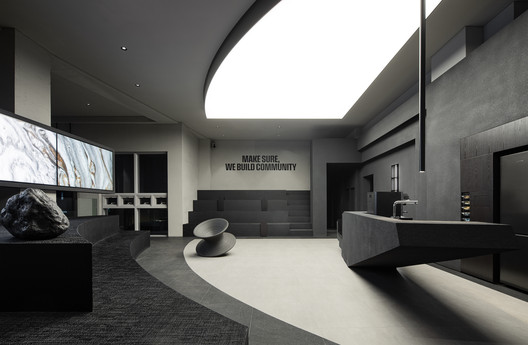 Entext Showroom / Enforma Studio Entext Showroom / Enforma Studio - Interior Photography, Kitchen, Windows