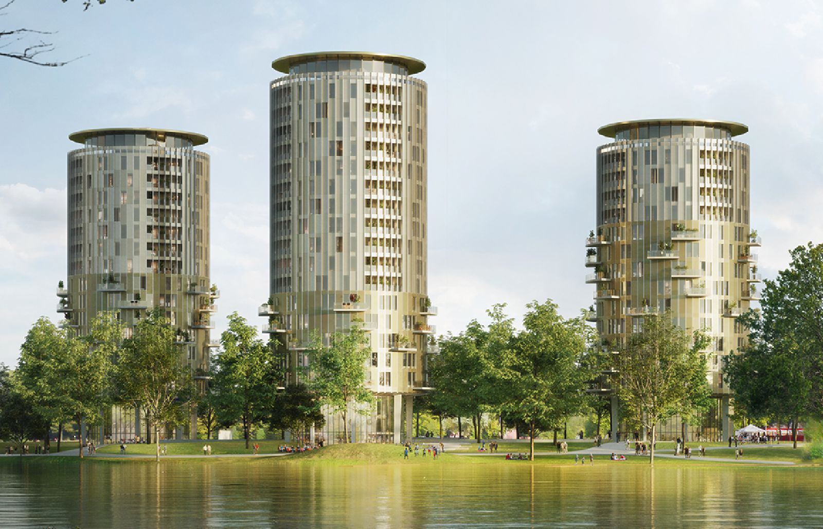 Gallery of KCAP Designs Three Round Towers for the Netherlands 2