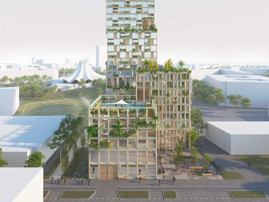 Mad Arkitekter to Design Germany's Tallest Wooden Tower Mad Arkitekter to Design Germany's Tallest Wooden Tower - Image 6 of 7