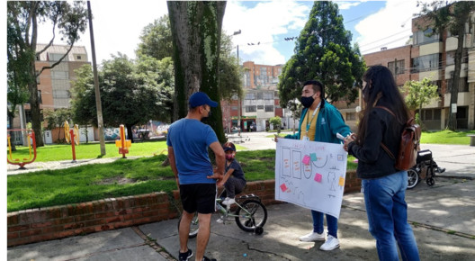 Inclusive tactical urbanism intervention at Villemar Park in Fontibón - Image 9 of 18