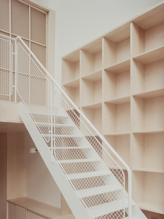 Jean Moulin Atelier-House / Atelier NEA - Interior Photography, Closet, Stairs
