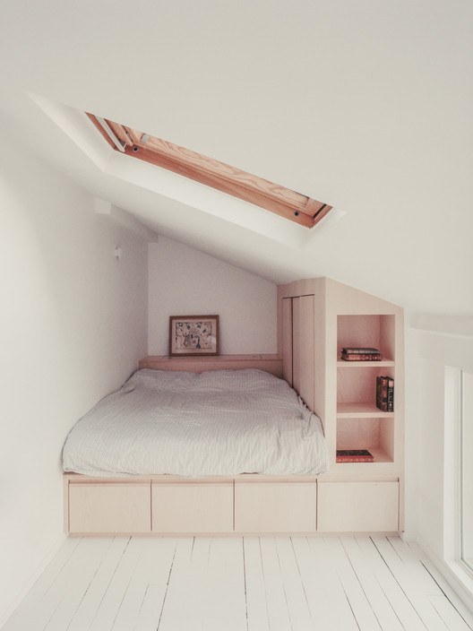 Jean Moulin Atelier-House / Atelier NEA - Interior Photography, Bedroom, Bed