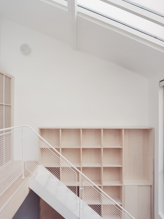 Jean Moulin Atelier-House / Atelier NEA - Interior Photography, Closet, Wood, Stairs