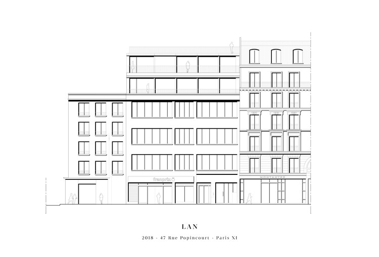 PARIS XI Office / LAN Architecture - Image 14 of 26