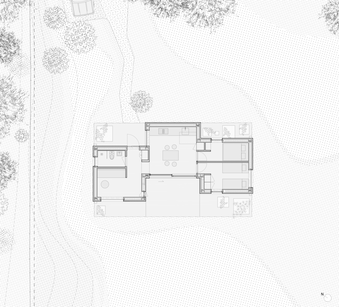 Galeria de Casa de Campo / Lookofsky Architecture 20