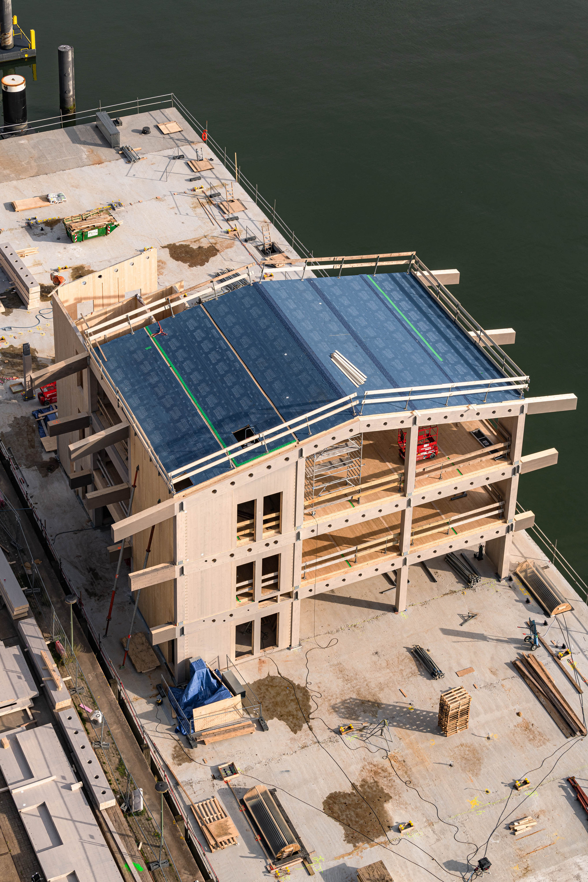 The Challenges of Designing a Reusable, Floating Wooden Building